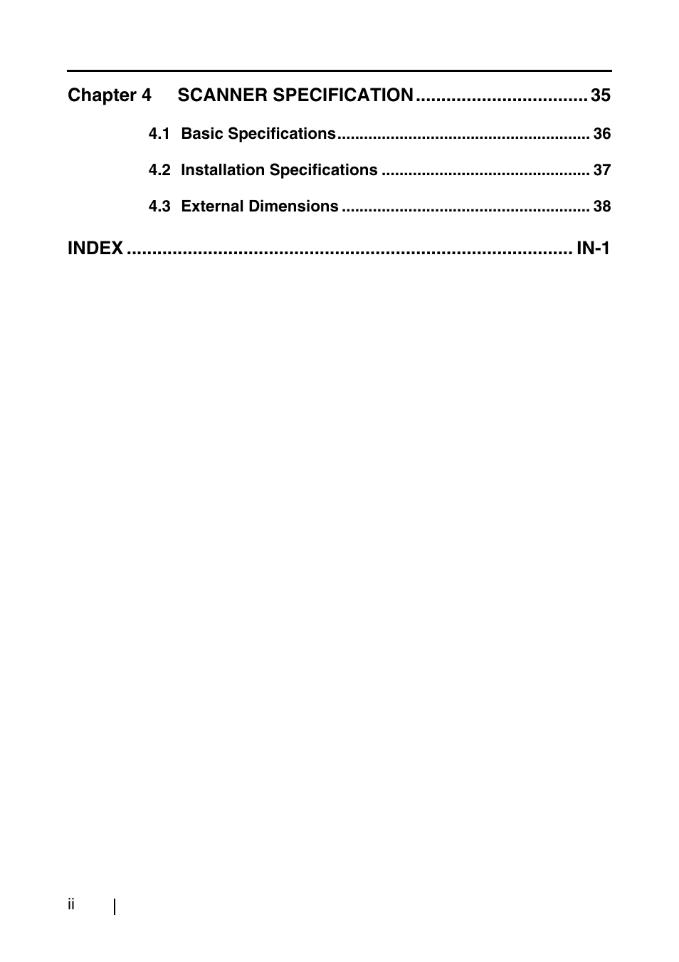 FUJITSU fi-60F User Manual | Page 4 / 55