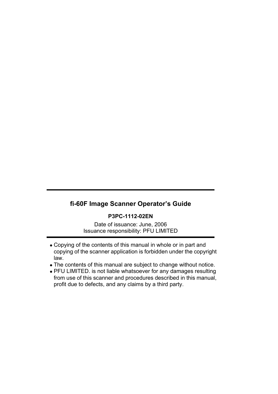 Fi-60f image scanner operator’s guide | FUJITSU fi-60F User Manual | Page 55 / 55