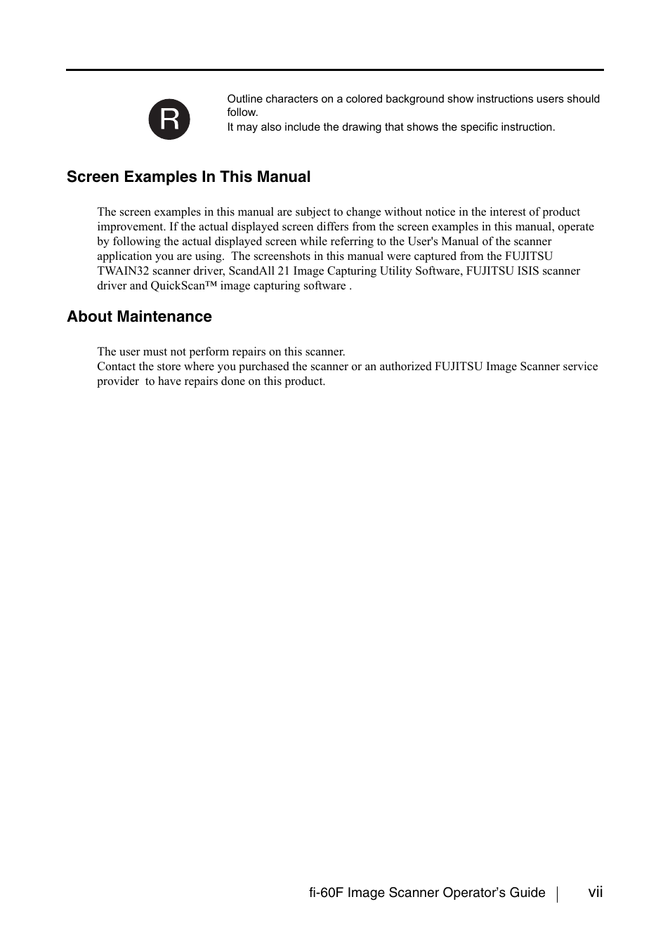 FUJITSU fi-60F User Manual | Page 9 / 55