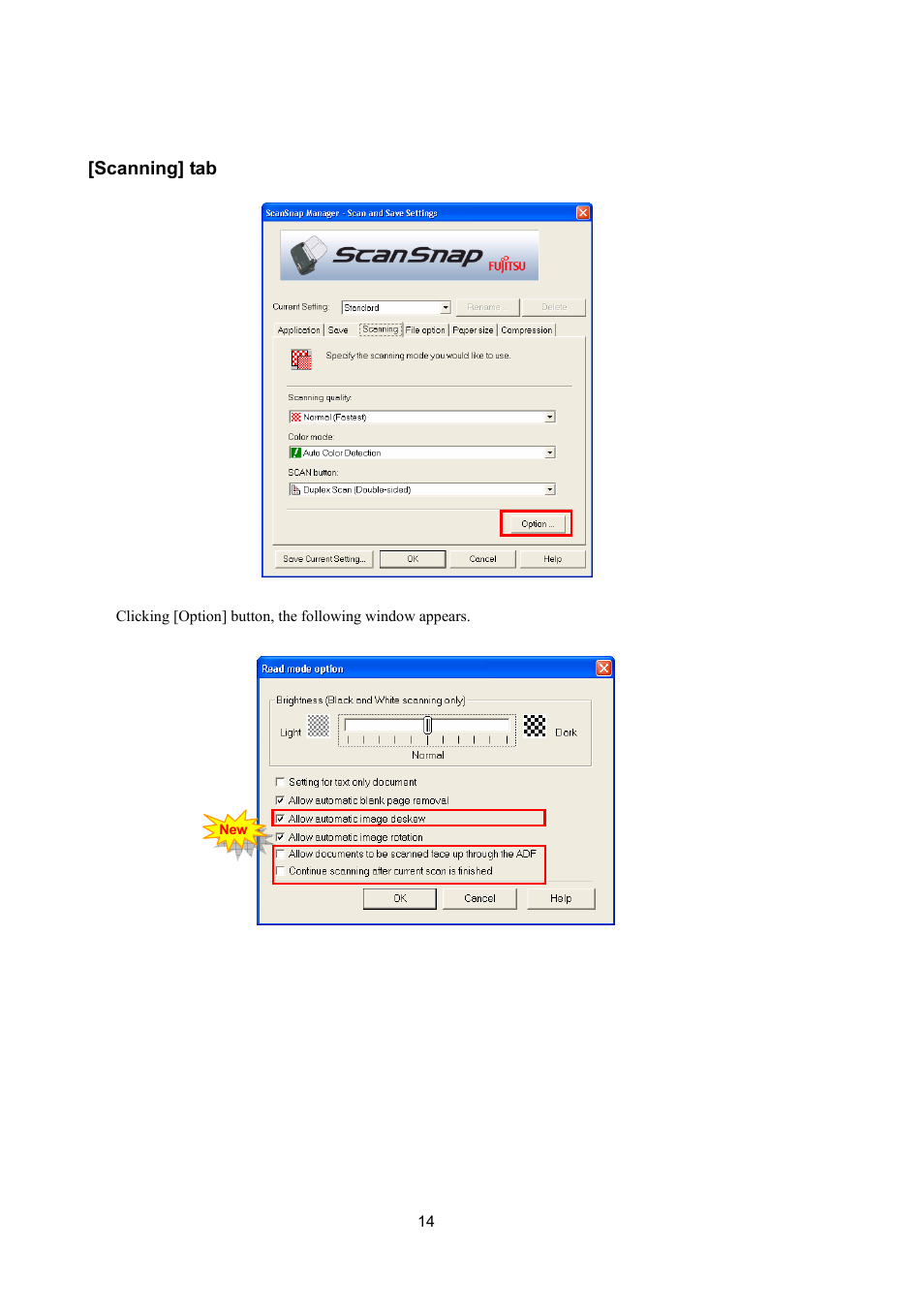 FUJITSU ScanSnap Upgrade P2WW-1860-01EN Scanner User Manual | Page 18 / 55