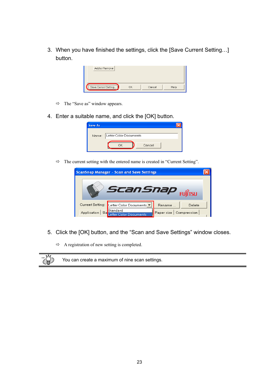 FUJITSU ScanSnap Upgrade P2WW-1860-01EN Scanner User Manual | Page 27 / 55