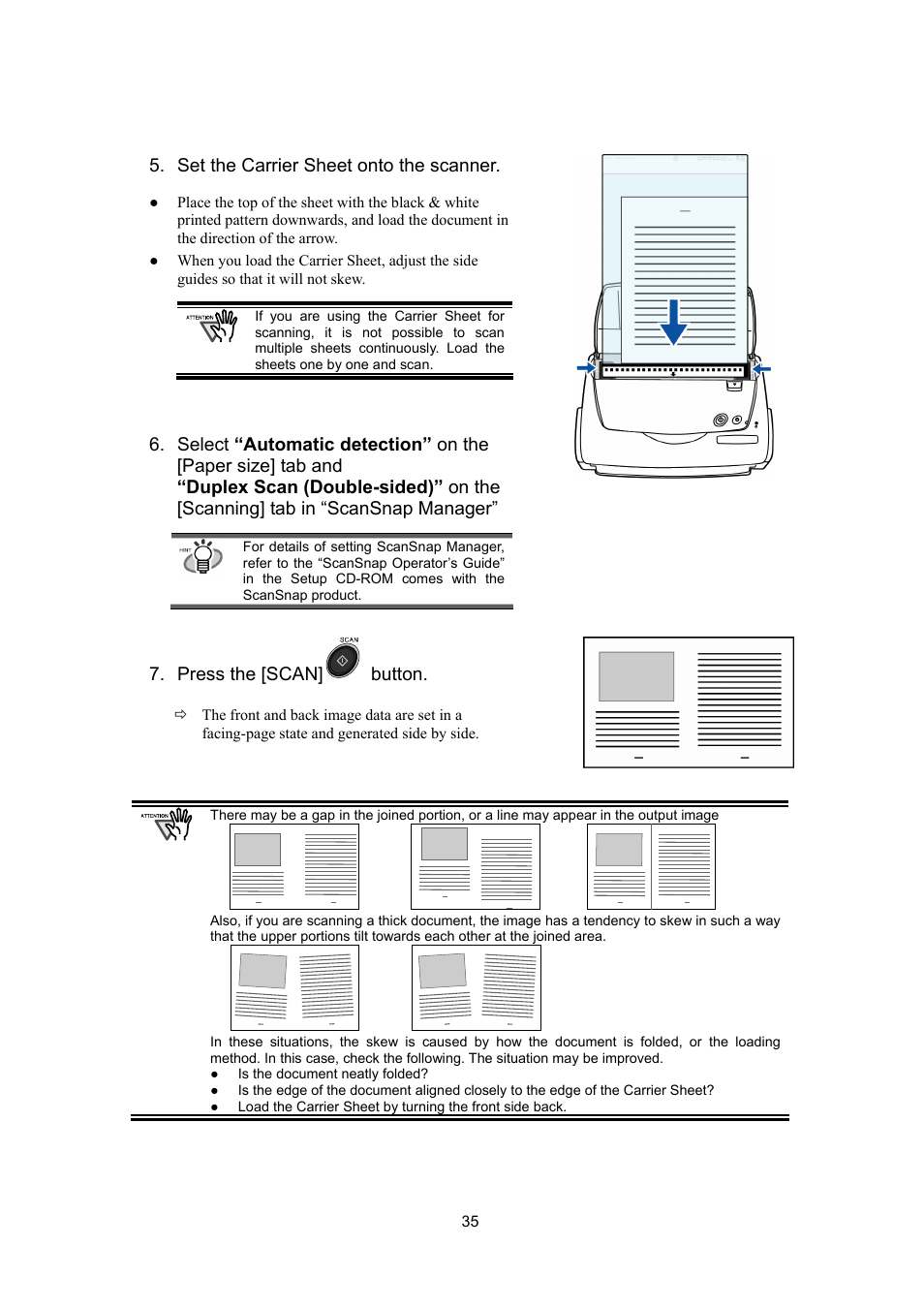 FUJITSU ScanSnap Upgrade P2WW-1860-01EN Scanner User Manual | Page 39 / 55