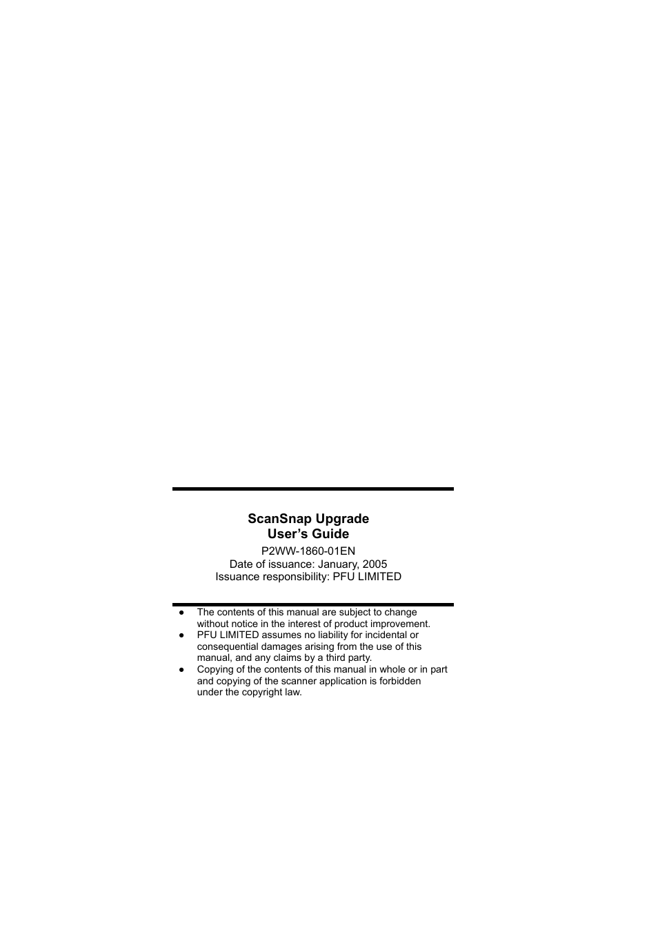 FUJITSU ScanSnap Upgrade P2WW-1860-01EN Scanner User Manual | Page 55 / 55