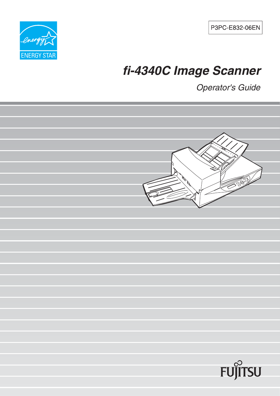 FUJITSU fi-4340C User Manual | 114 pages