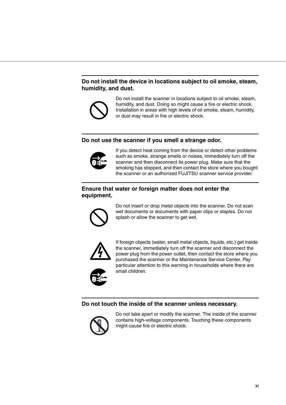 FUJITSU fi-4340C User Manual | Page 13 / 114