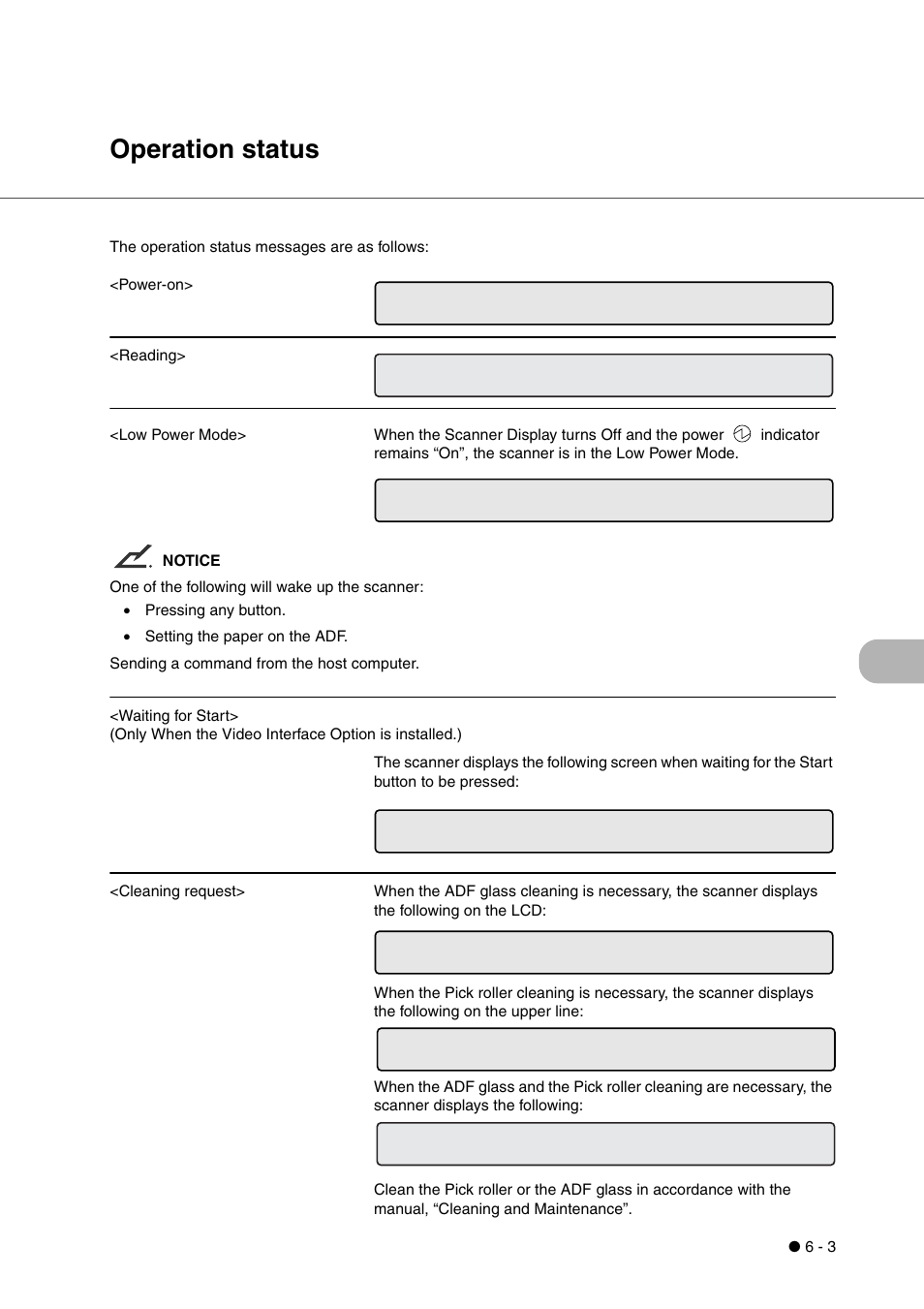 Operation status, Operation status -3 | FUJITSU fi-4340C User Manual | Page 61 / 114