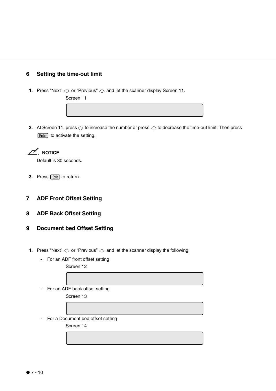 6setting the time-out limit | FUJITSU fi-4340C User Manual | Page 74 / 114