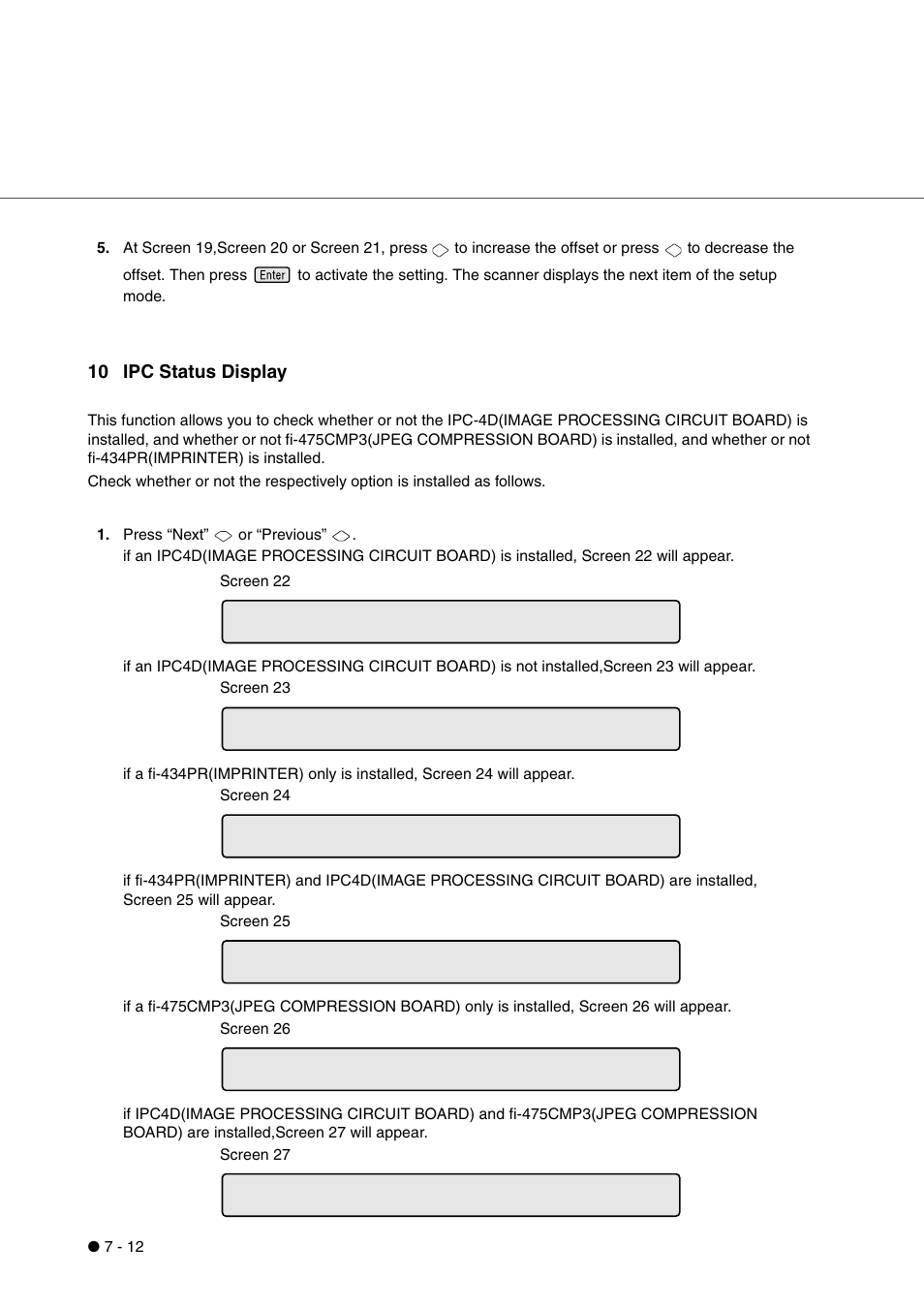 10 ipc status display | FUJITSU fi-4340C User Manual | Page 76 / 114