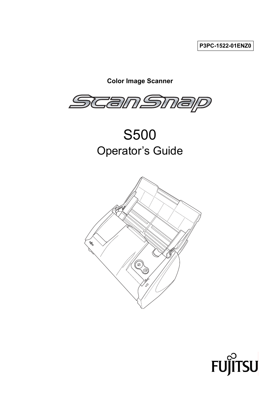 FUJITSU ScanSnap S500 User Manual | 196 pages