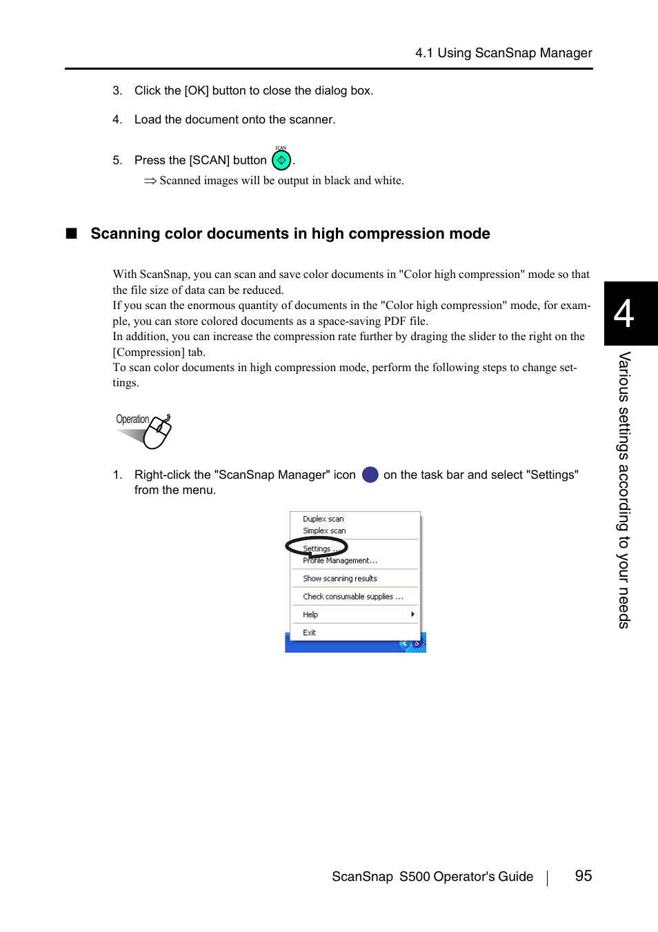 FUJITSU ScanSnap S500 User Manual | Page 113 / 196