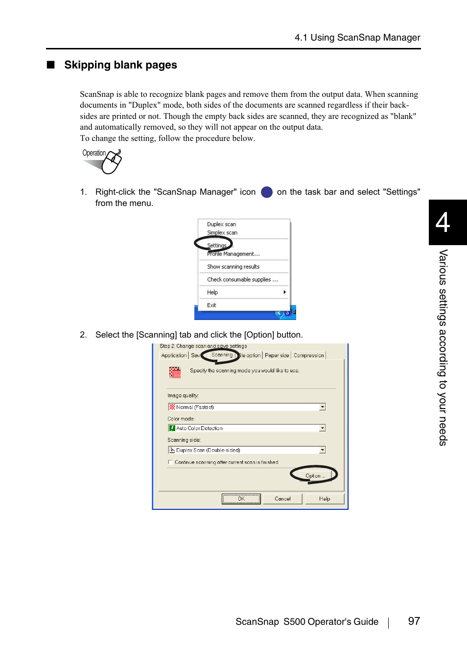 FUJITSU ScanSnap S500 User Manual | Page 115 / 196