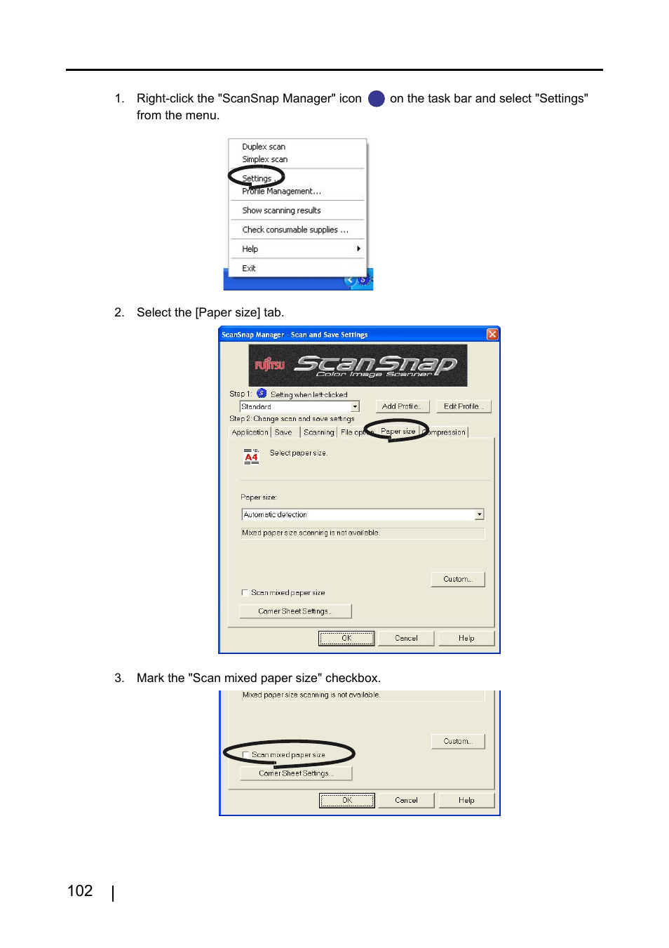 FUJITSU ScanSnap S500 User Manual | Page 120 / 196