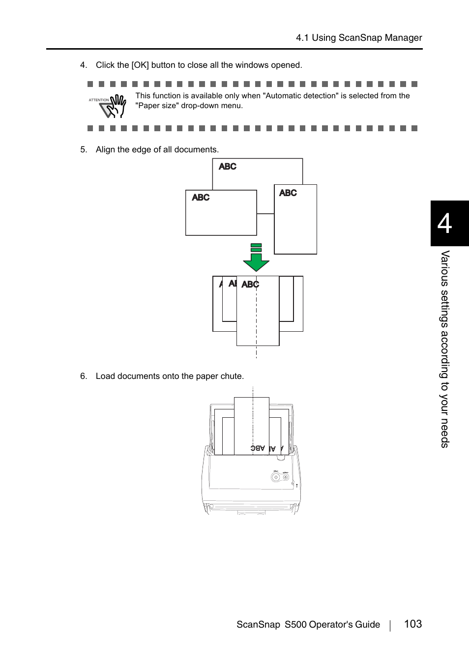 FUJITSU ScanSnap S500 User Manual | Page 121 / 196