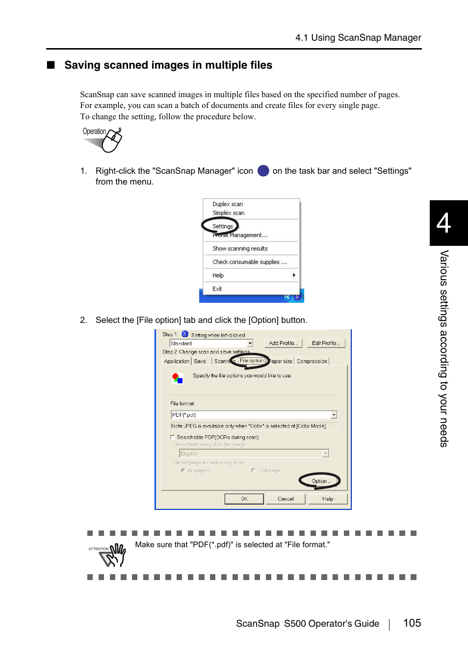 FUJITSU ScanSnap S500 User Manual | Page 123 / 196