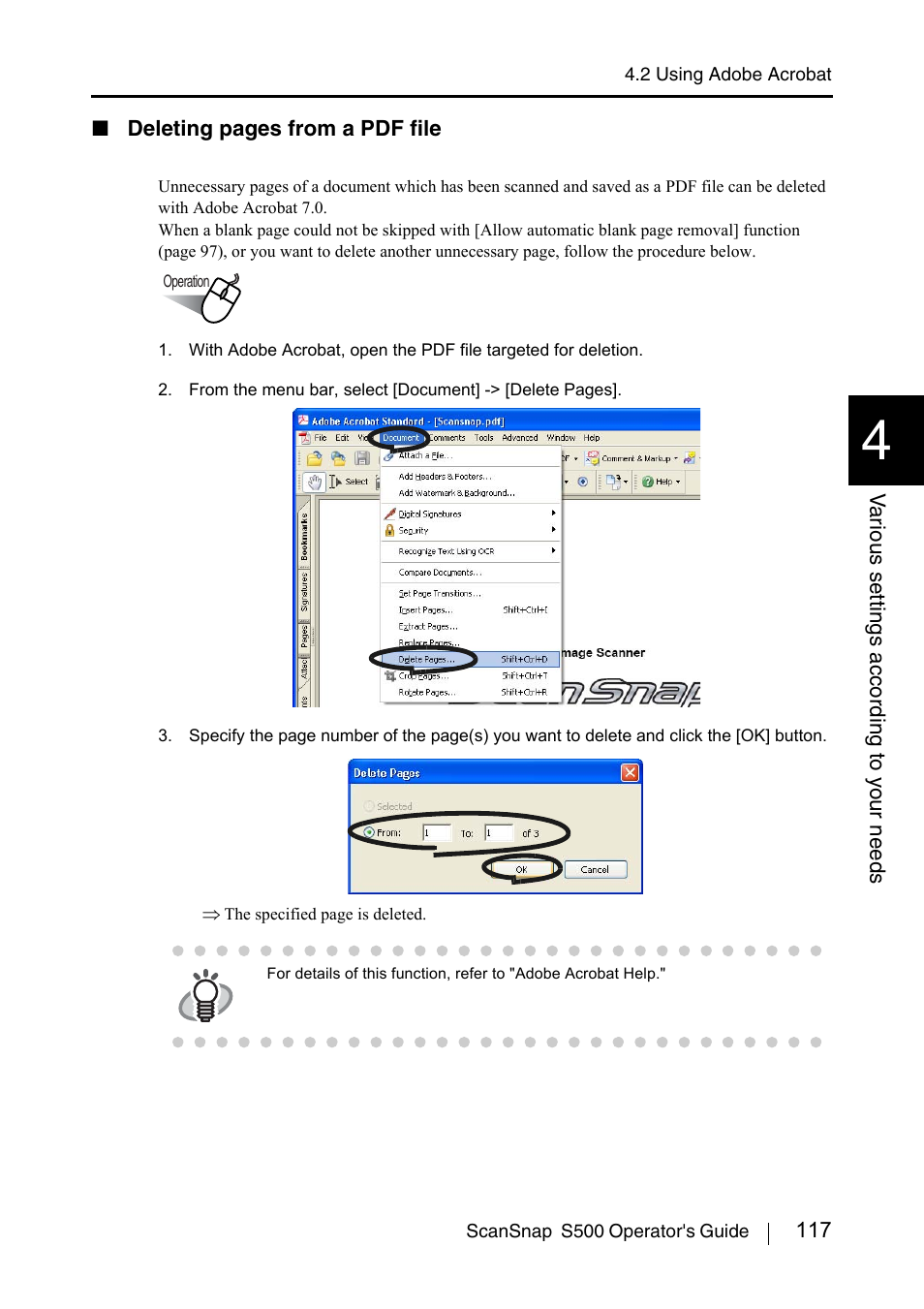 FUJITSU ScanSnap S500 User Manual | Page 135 / 196