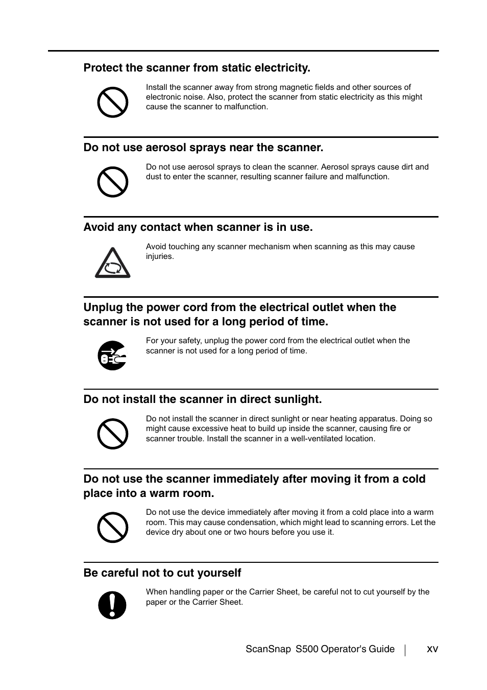 FUJITSU ScanSnap S500 User Manual | Page 17 / 196