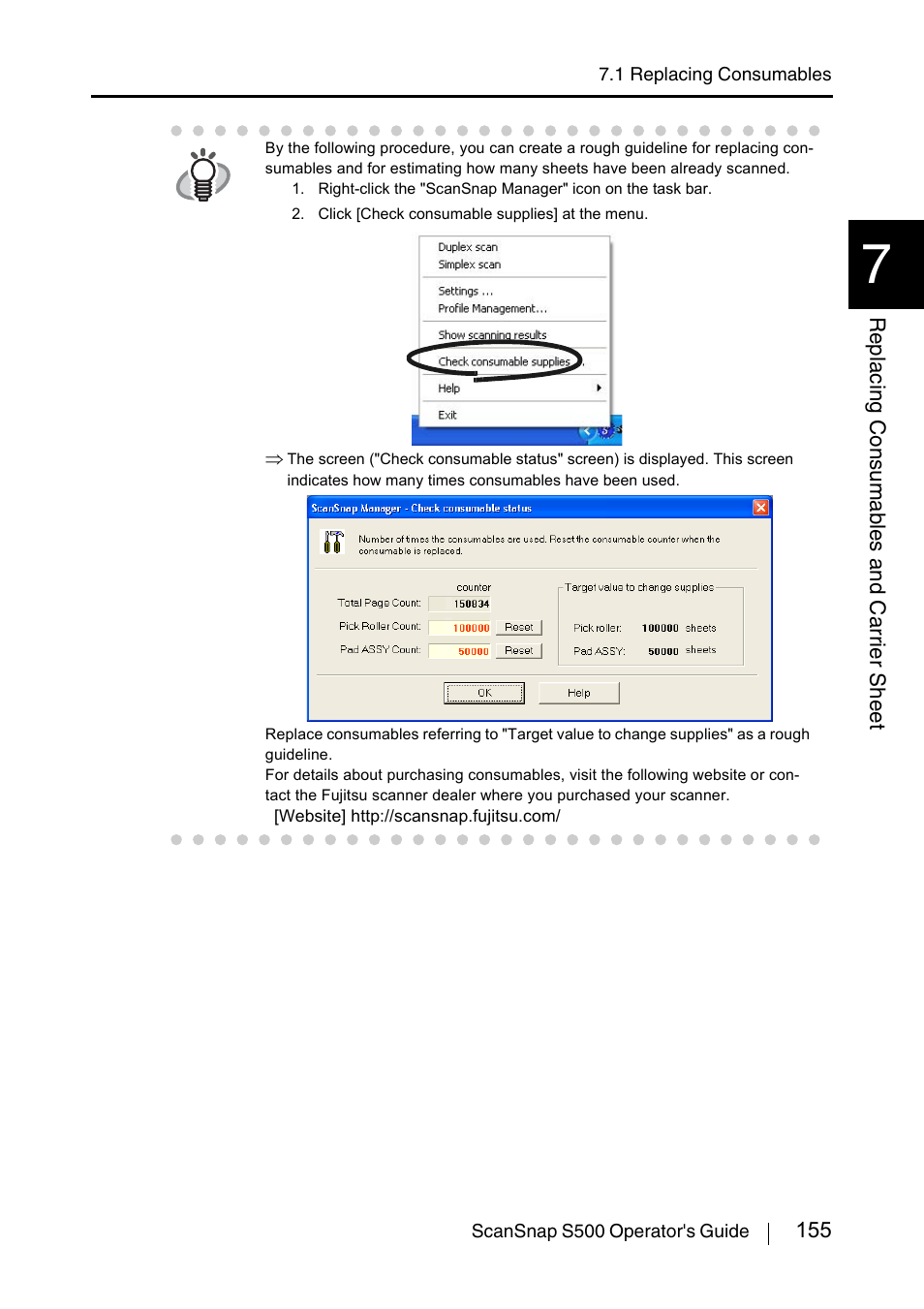 FUJITSU ScanSnap S500 User Manual | Page 173 / 196