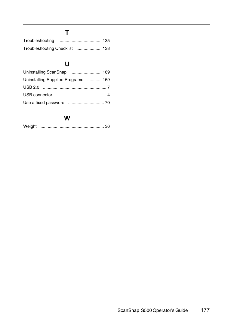 FUJITSU ScanSnap S500 User Manual | Page 195 / 196