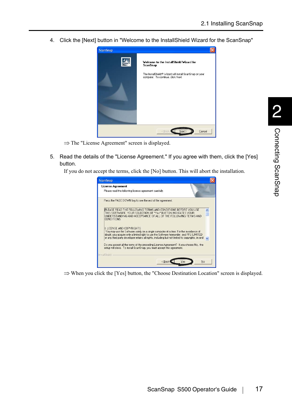 FUJITSU ScanSnap S500 User Manual | Page 35 / 196