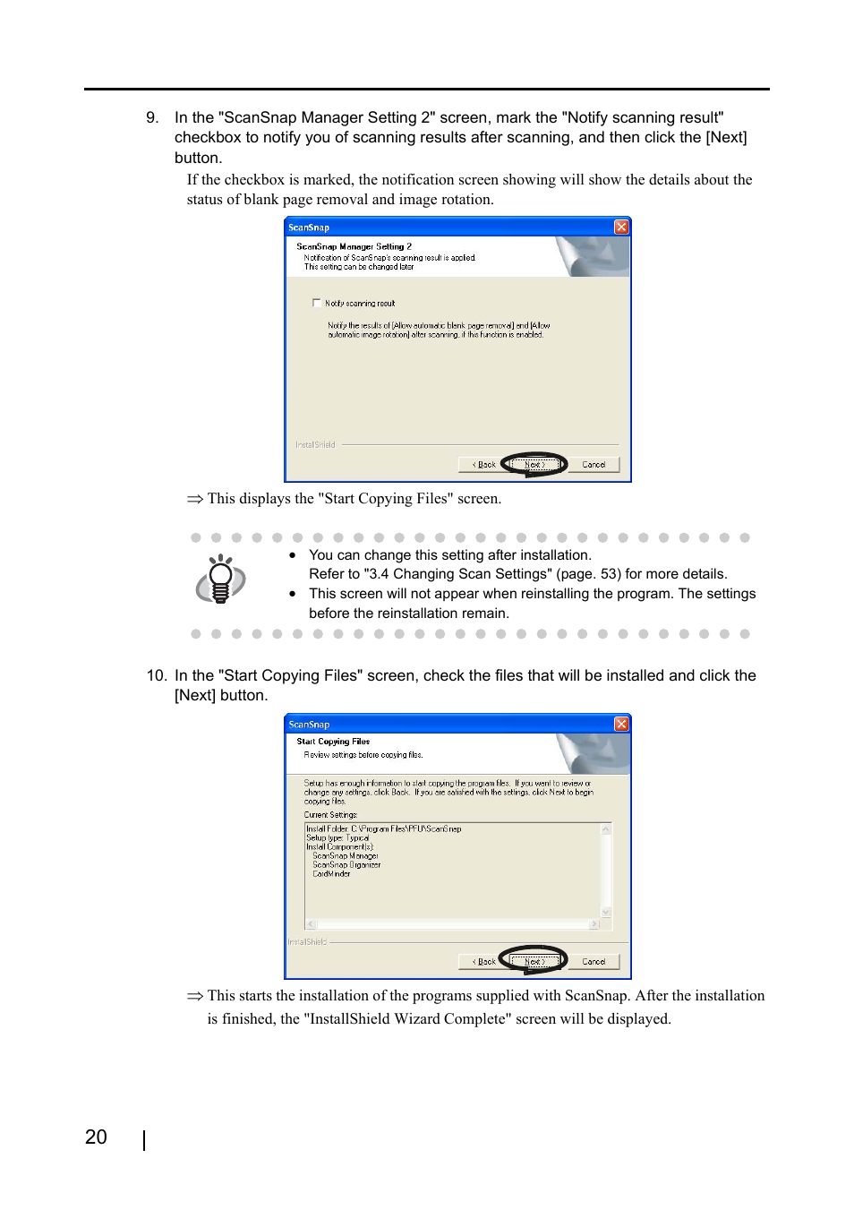 FUJITSU ScanSnap S500 User Manual | Page 38 / 196