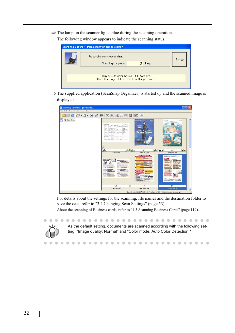 FUJITSU ScanSnap S500 User Manual | Page 50 / 196