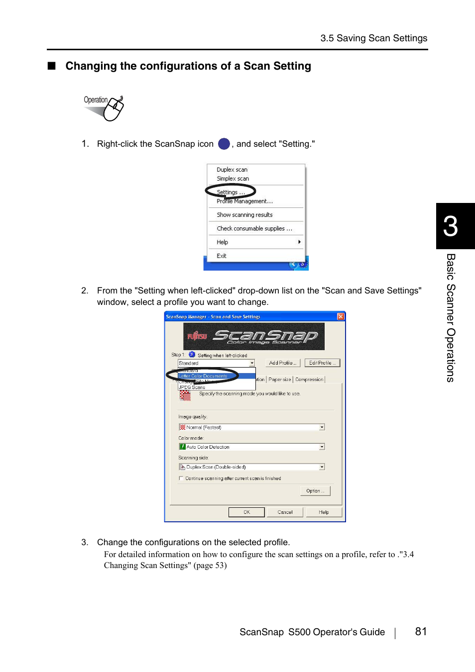 FUJITSU ScanSnap S500 User Manual | Page 99 / 196