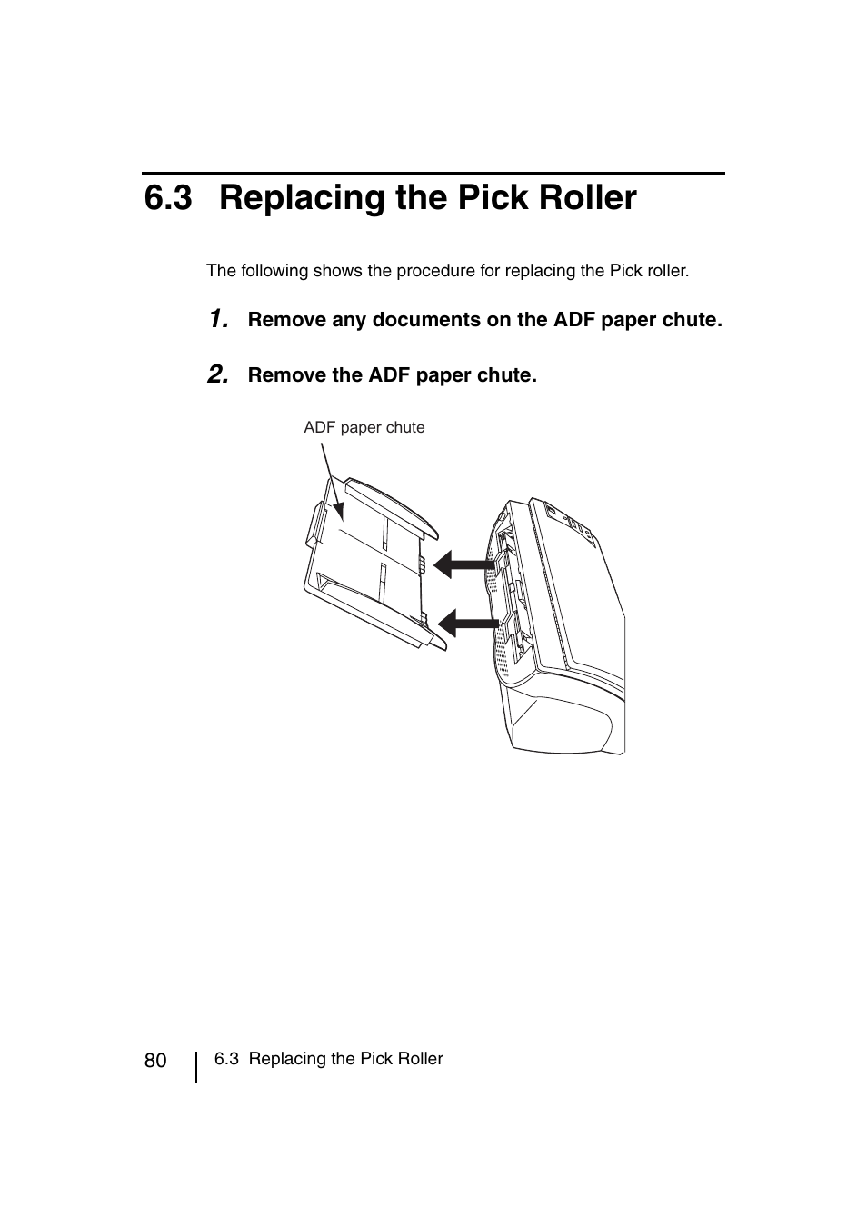 3 replacing the pick roller | FUJITSU fi-4120C User Manual | Page 107 / 180