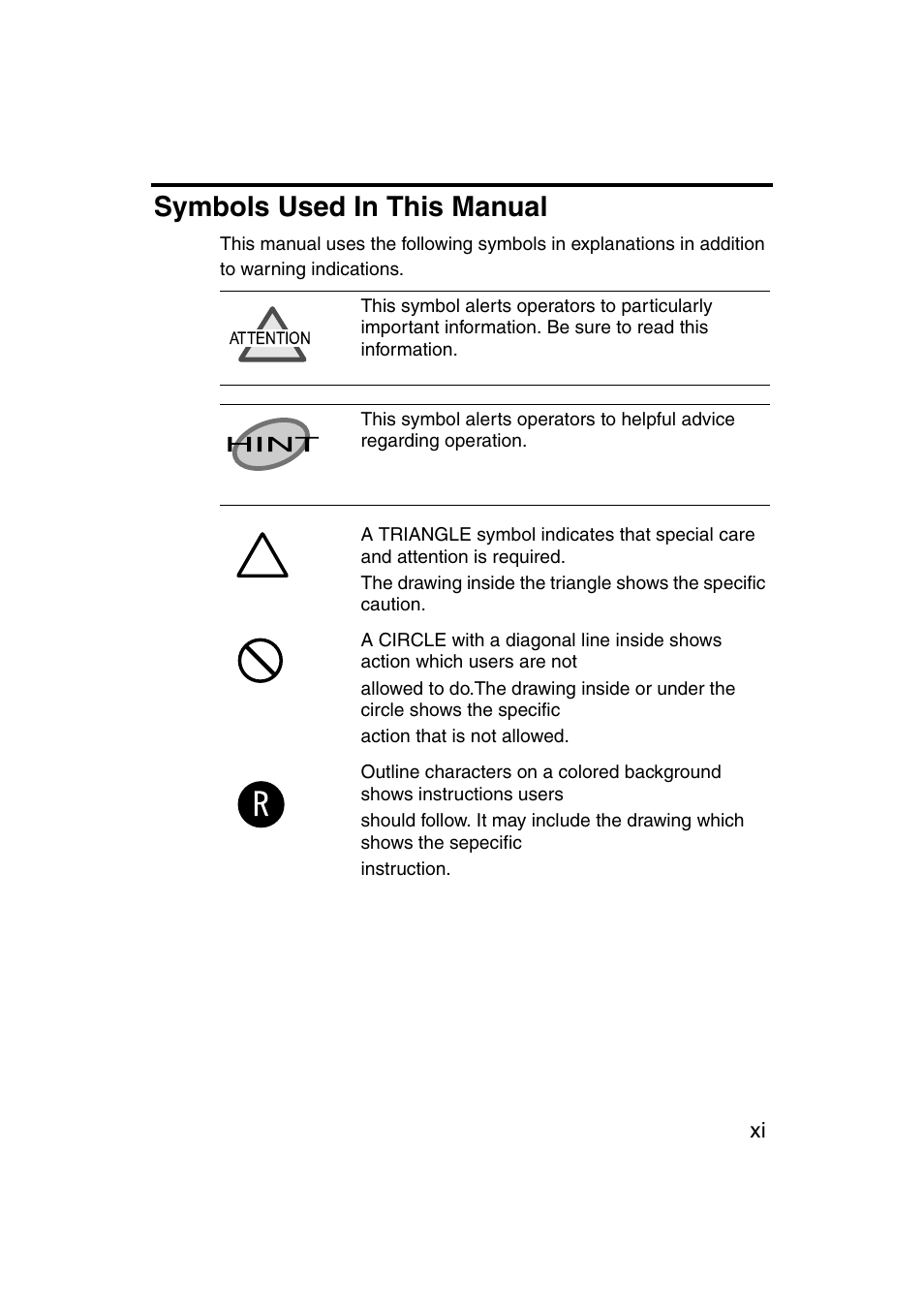 Symbols used in this manual | FUJITSU fi-4120C User Manual | Page 12 / 180