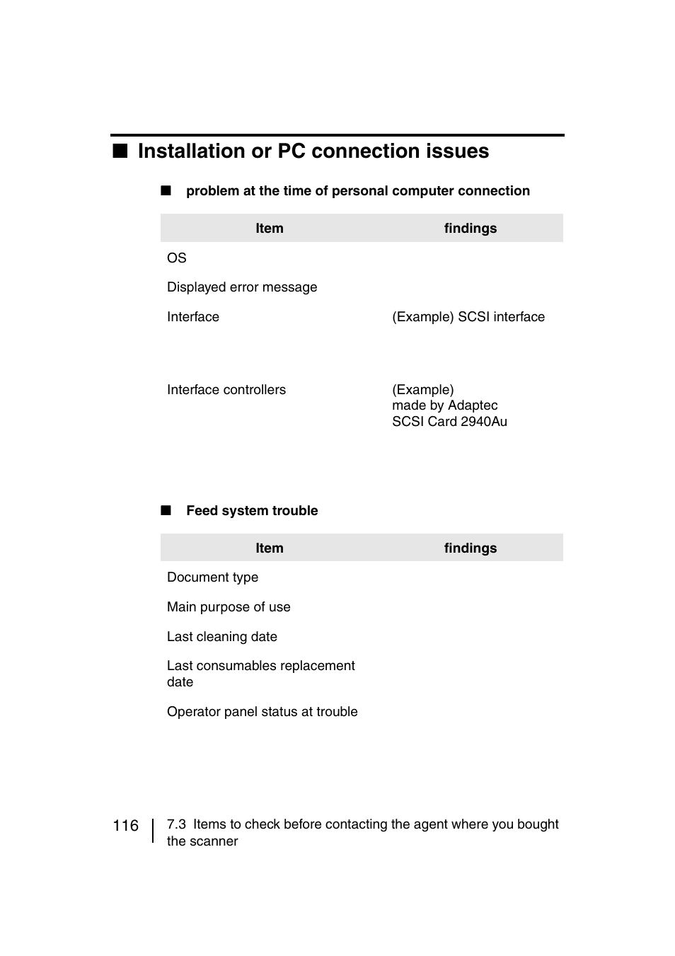 Installation or pc connection issues | FUJITSU fi-4120C User Manual | Page 143 / 180