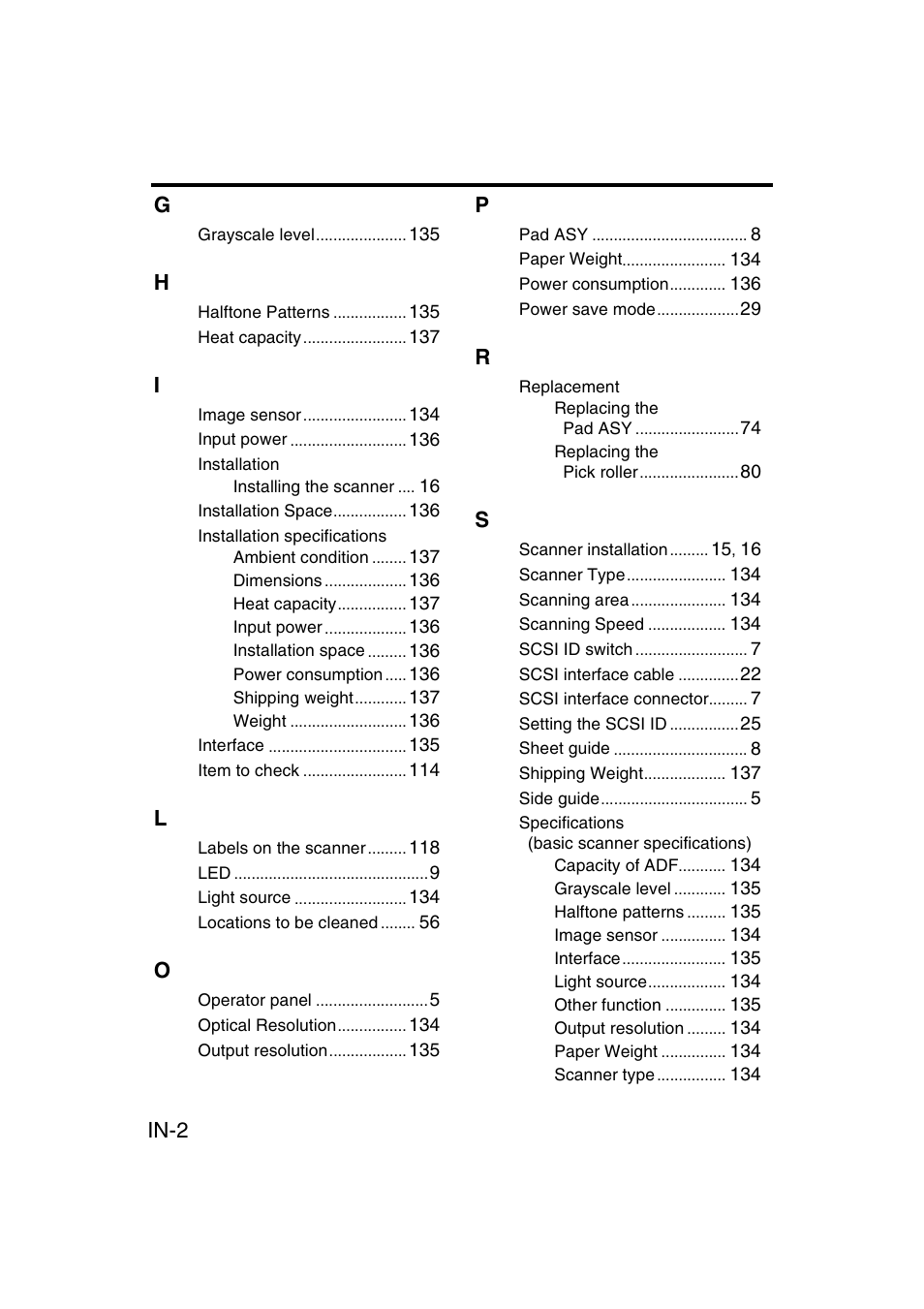 In-2 g | FUJITSU fi-4120C User Manual | Page 175 / 180