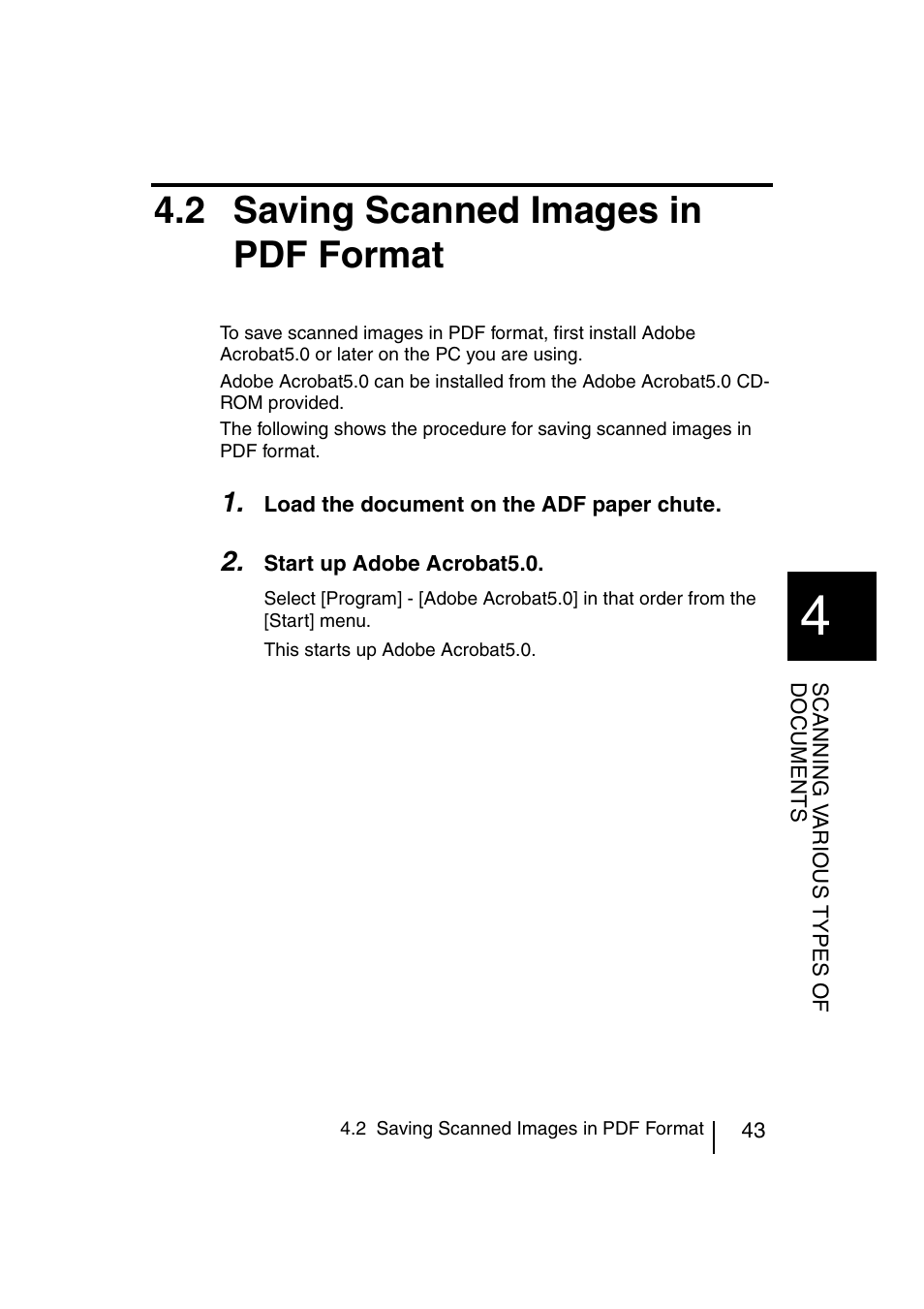 2 saving scanned images in pdf format | FUJITSU fi-4120C User Manual | Page 70 / 180