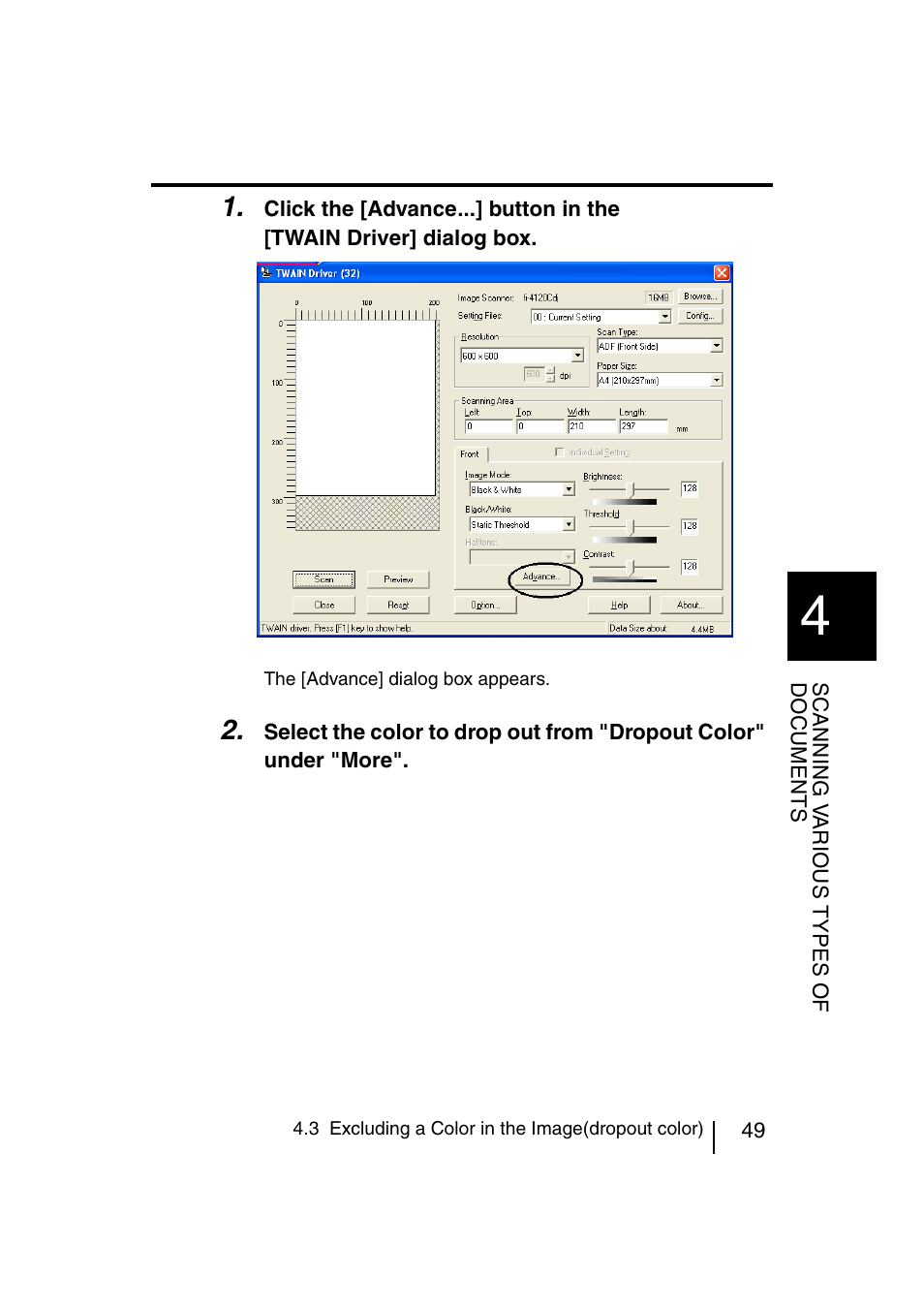 FUJITSU fi-4120C User Manual | Page 76 / 180