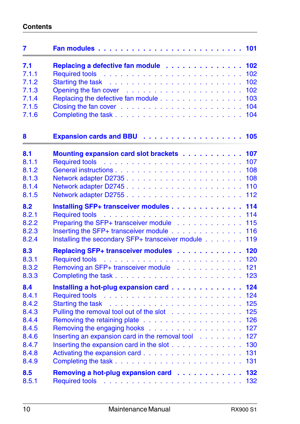 FUJITSU PRIMERGY RX900 S1 User Manual | Page 10 / 368