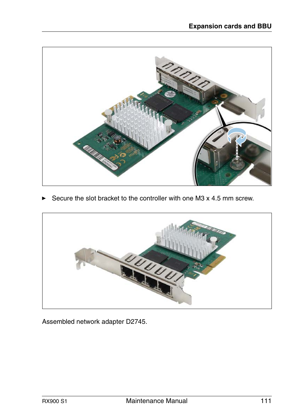 FUJITSU PRIMERGY RX900 S1 User Manual | Page 111 / 368