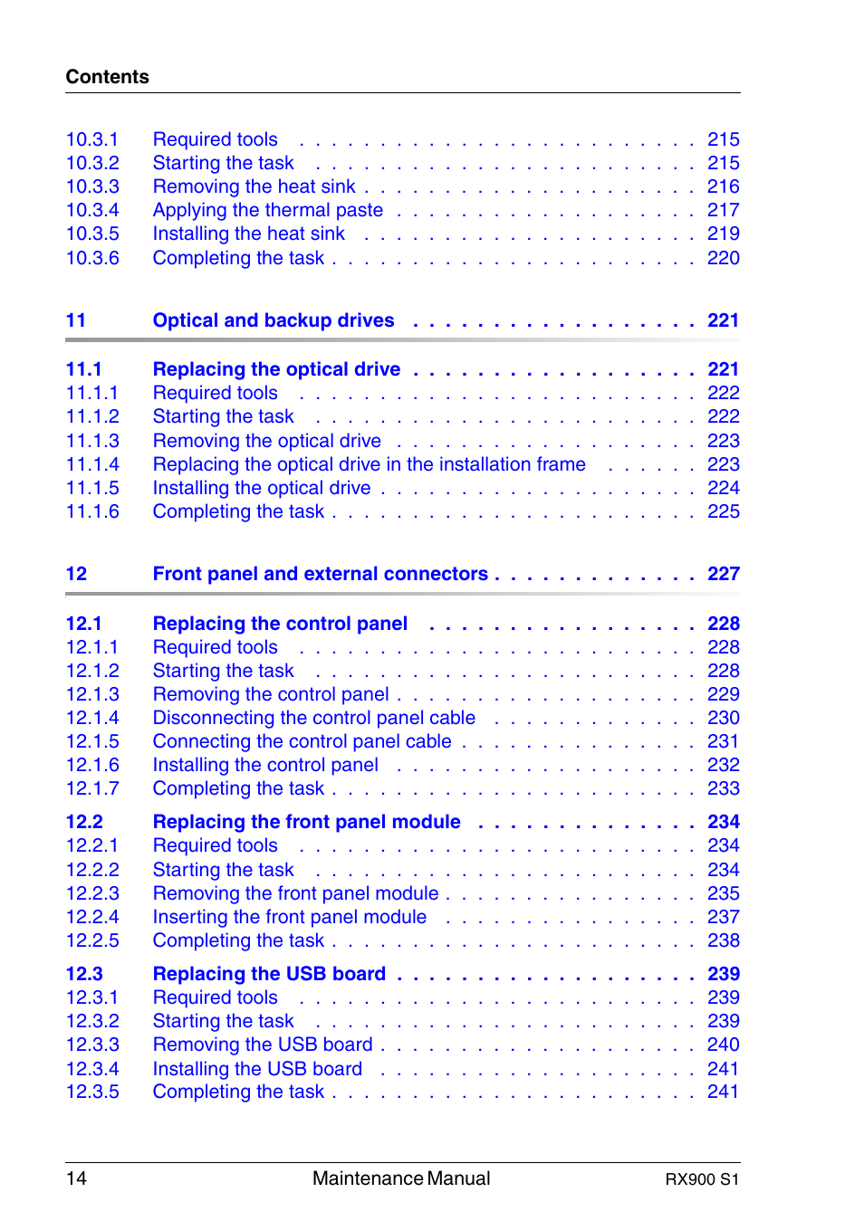 FUJITSU PRIMERGY RX900 S1 User Manual | Page 14 / 368
