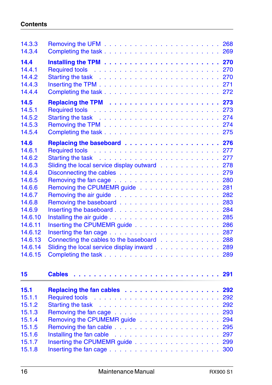 FUJITSU PRIMERGY RX900 S1 User Manual | Page 16 / 368