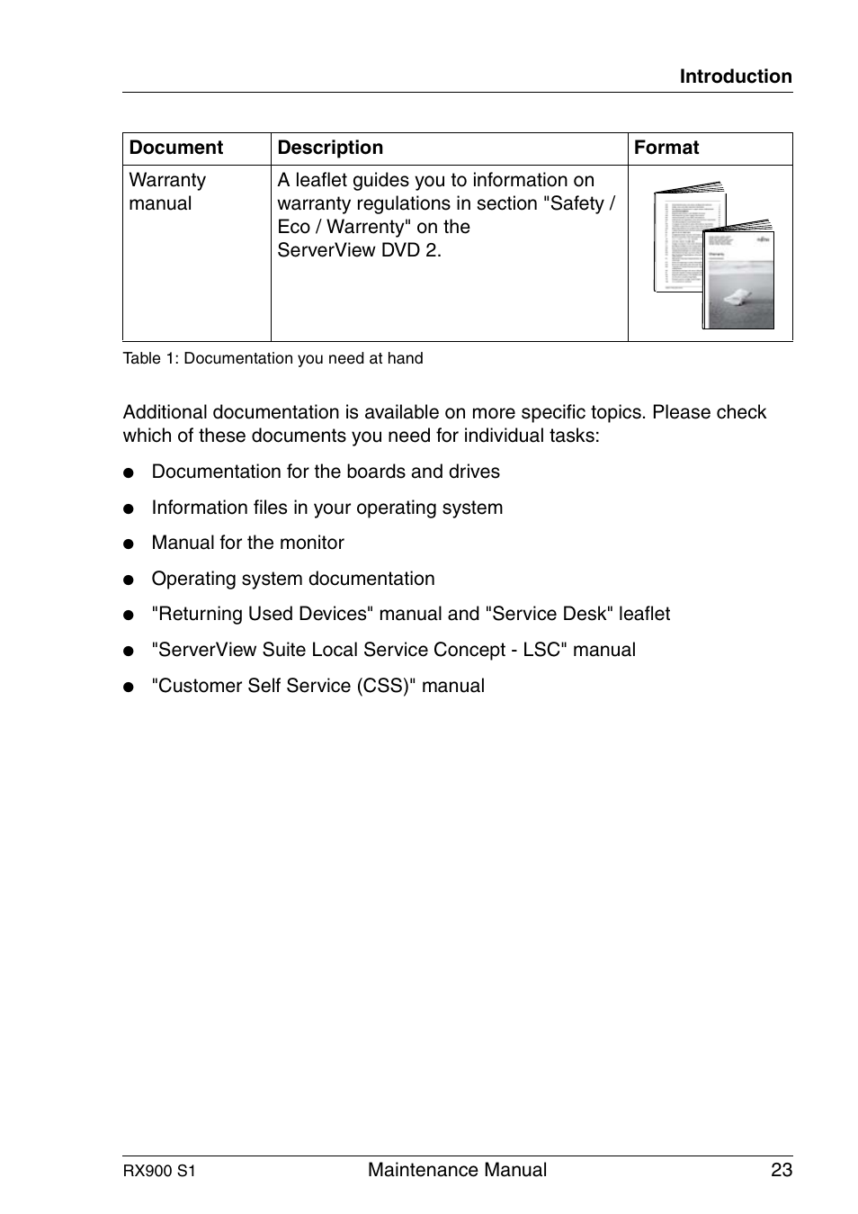 FUJITSU PRIMERGY RX900 S1 User Manual | Page 23 / 368
