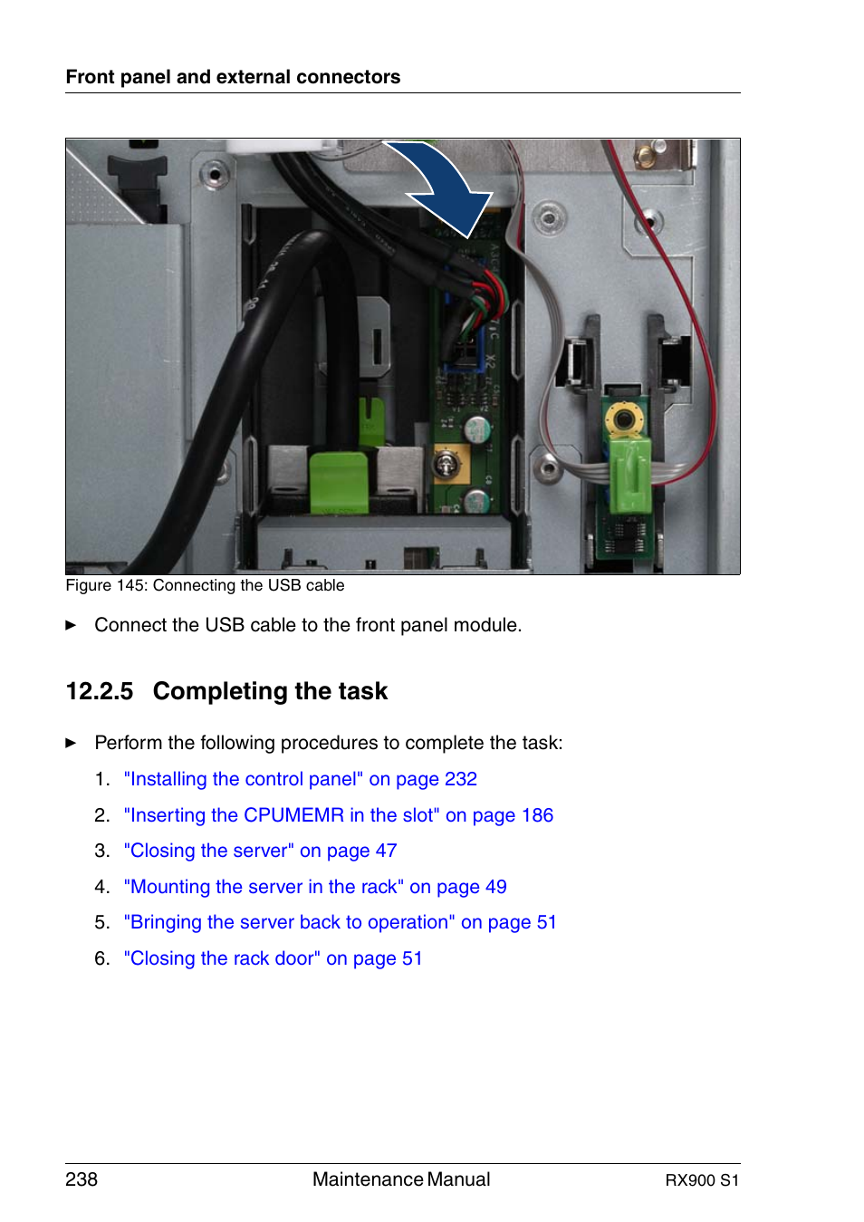 Completing the task, 5 completing the task | FUJITSU PRIMERGY RX900 S1 User Manual | Page 238 / 368
