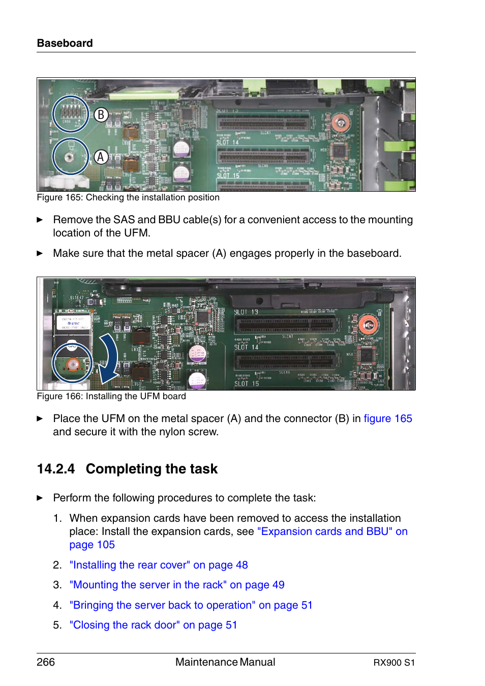 Completing the task, 4 completing the task | FUJITSU PRIMERGY RX900 S1 User Manual | Page 266 / 368