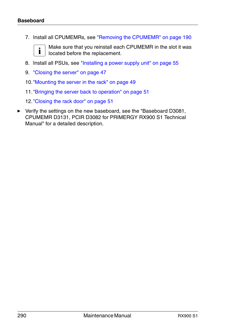 FUJITSU PRIMERGY RX900 S1 User Manual | Page 290 / 368