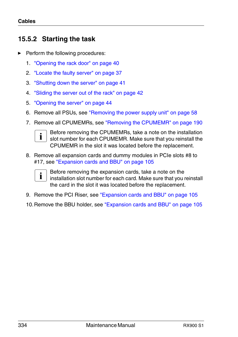 Starting the task, 2 starting the task | FUJITSU PRIMERGY RX900 S1 User Manual | Page 334 / 368