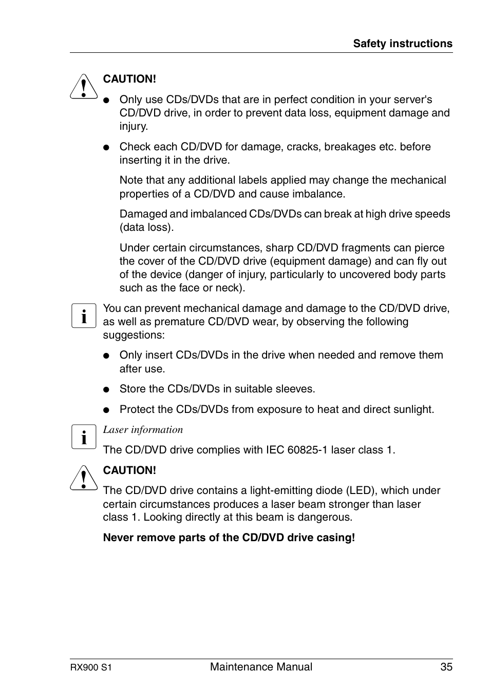 FUJITSU PRIMERGY RX900 S1 User Manual | Page 35 / 368