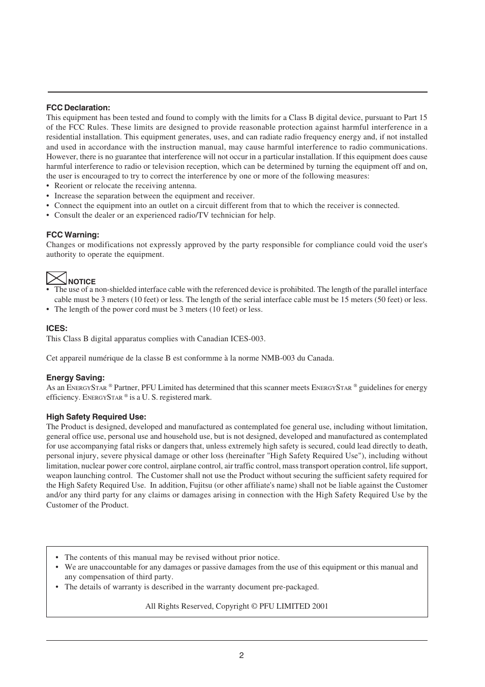 FUJITSU fi-434PR User Manual | Page 4 / 44