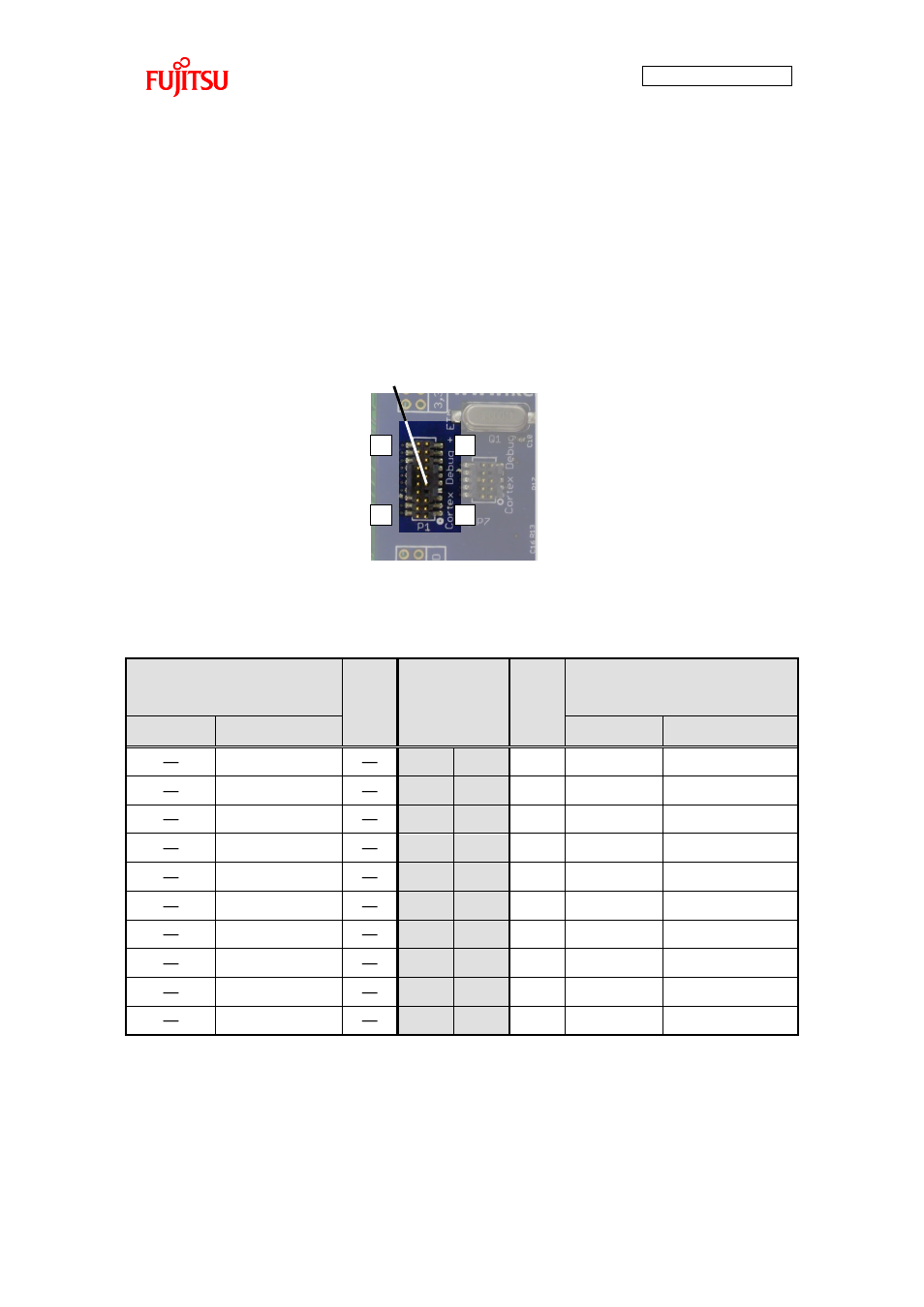 5 etm interface, Etm interface | FUJITSU FMB AN706 User Manual | Page 49 / 99