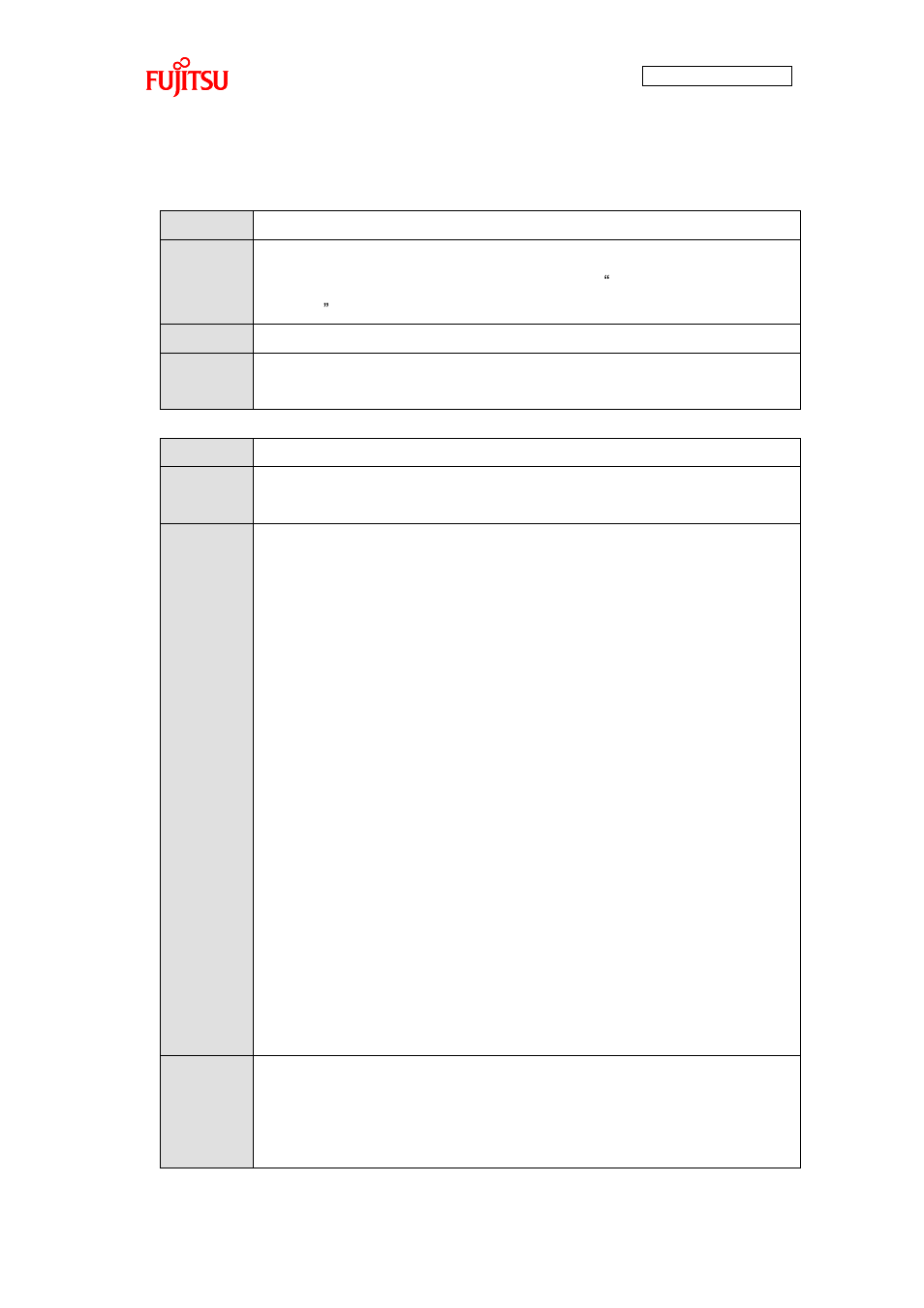 3 led control api, Led control api | FUJITSU FMB AN706 User Manual | Page 60 / 99