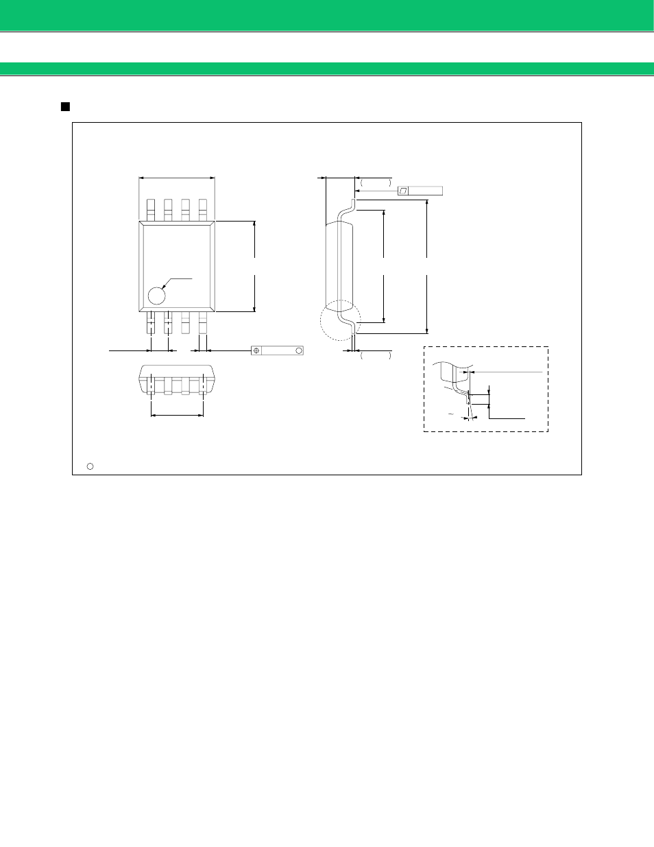 Package dimensions, Continued) 8-pin plastic ssop (fpt-8p-m03), Dimensions in mm (inches) | This dimension does not include resin protrusion | FUJITSU MB15C101 User Manual | Page 15 / 20