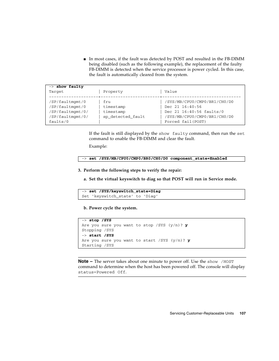 FUJITSU SPARC T5440 User Manual | Page 133 / 214