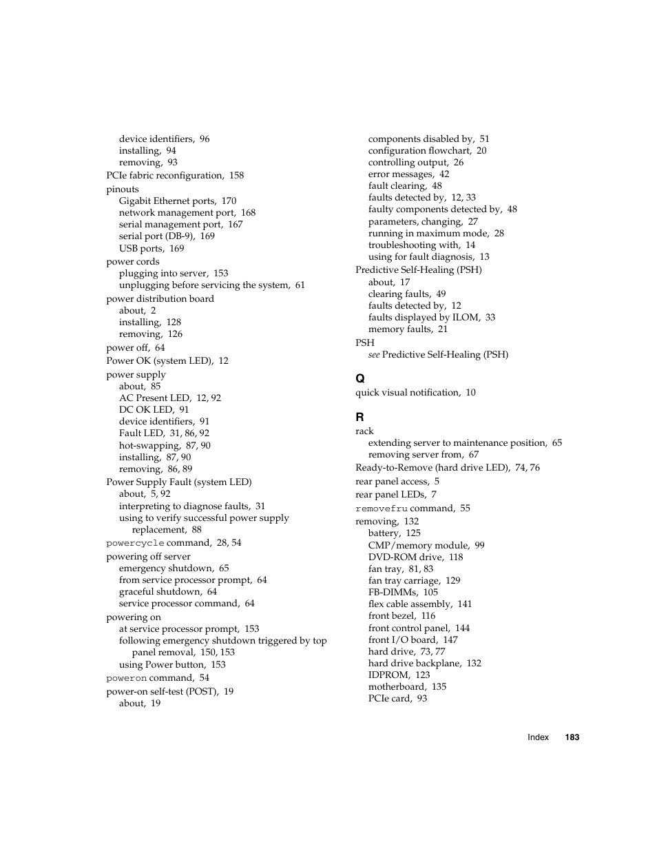 FUJITSU SPARC T5440 User Manual | Page 209 / 214