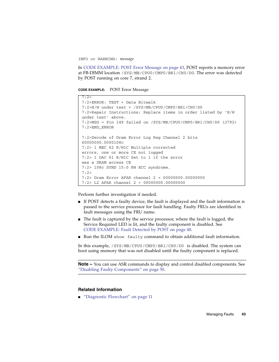 Related information | FUJITSU SPARC T5440 User Manual | Page 69 / 214