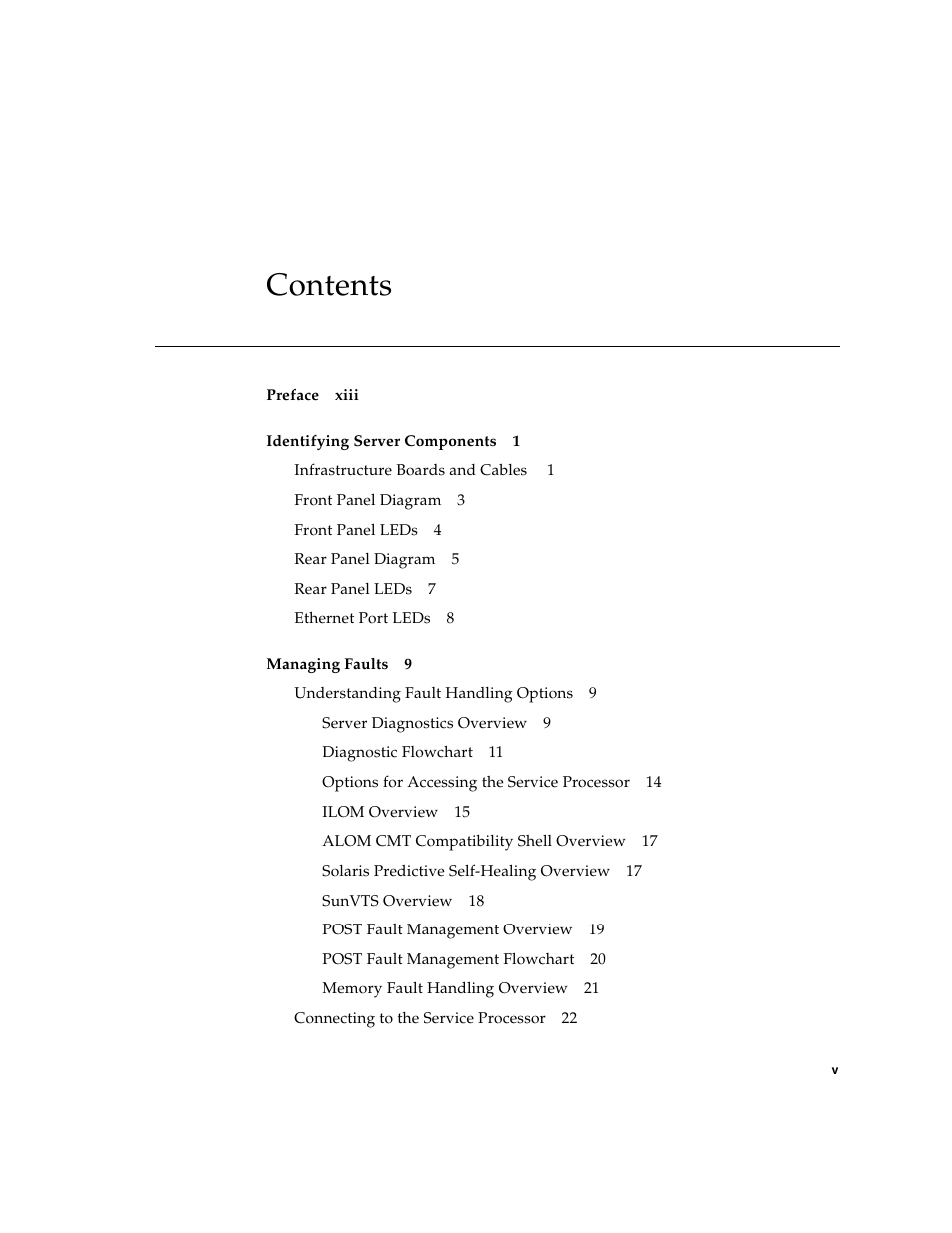 FUJITSU SPARC T5440 User Manual | Page 7 / 214